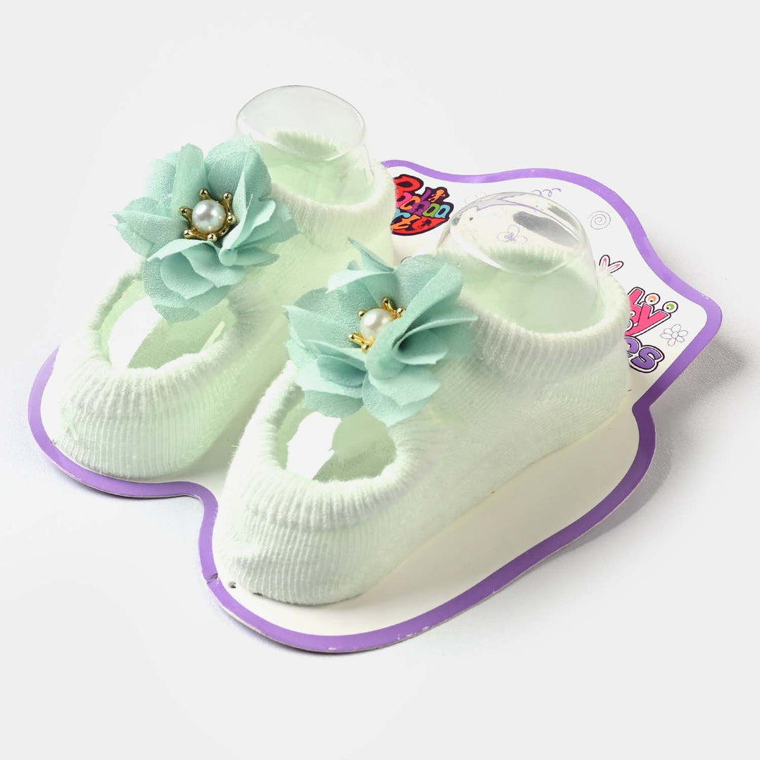 Baby Socks/Shoes| Green