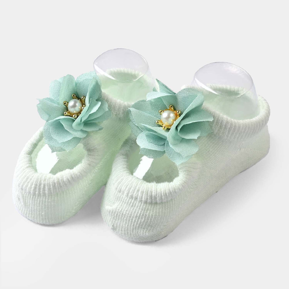 Baby Socks/Shoes| Green