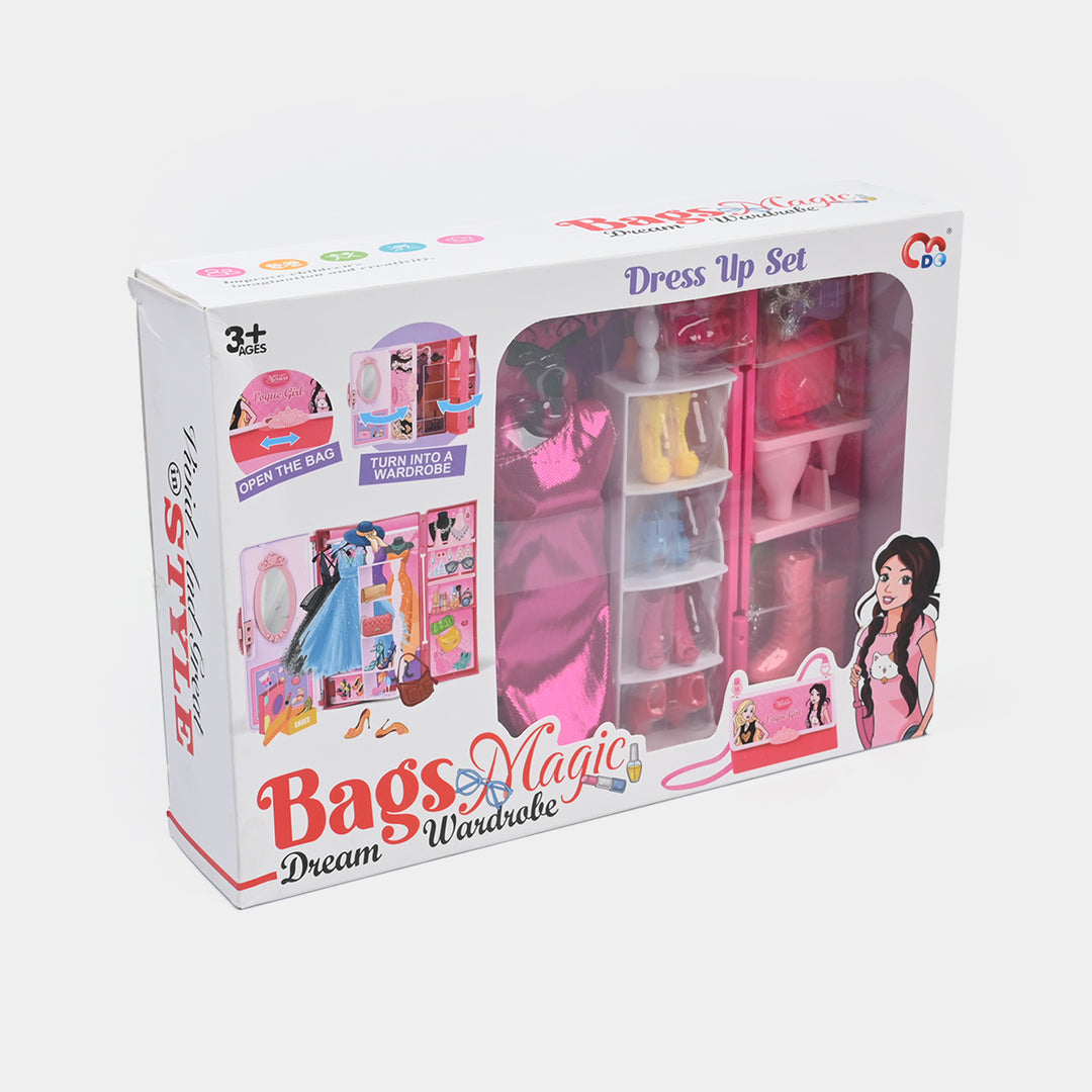 Fashion Doll Dream Wardrobe Style, Store & Play