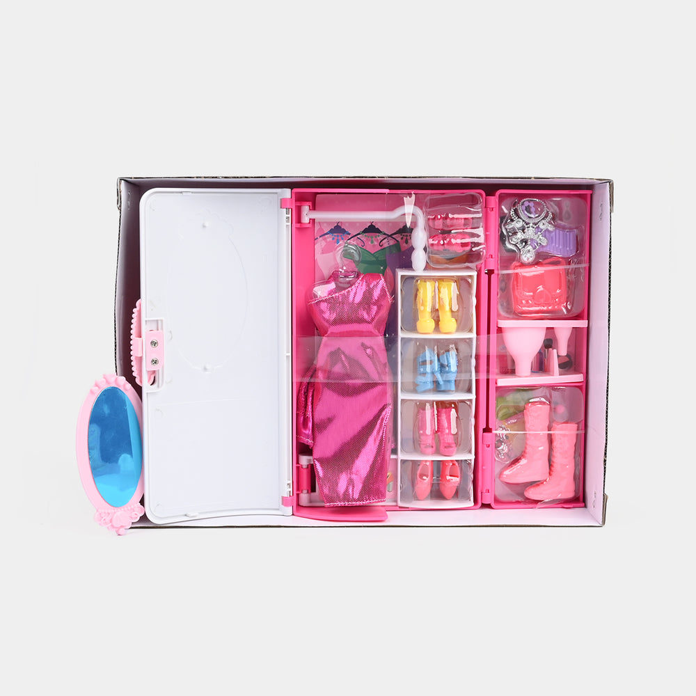 Fashion Doll Dream Wardrobe Style, Store & Play