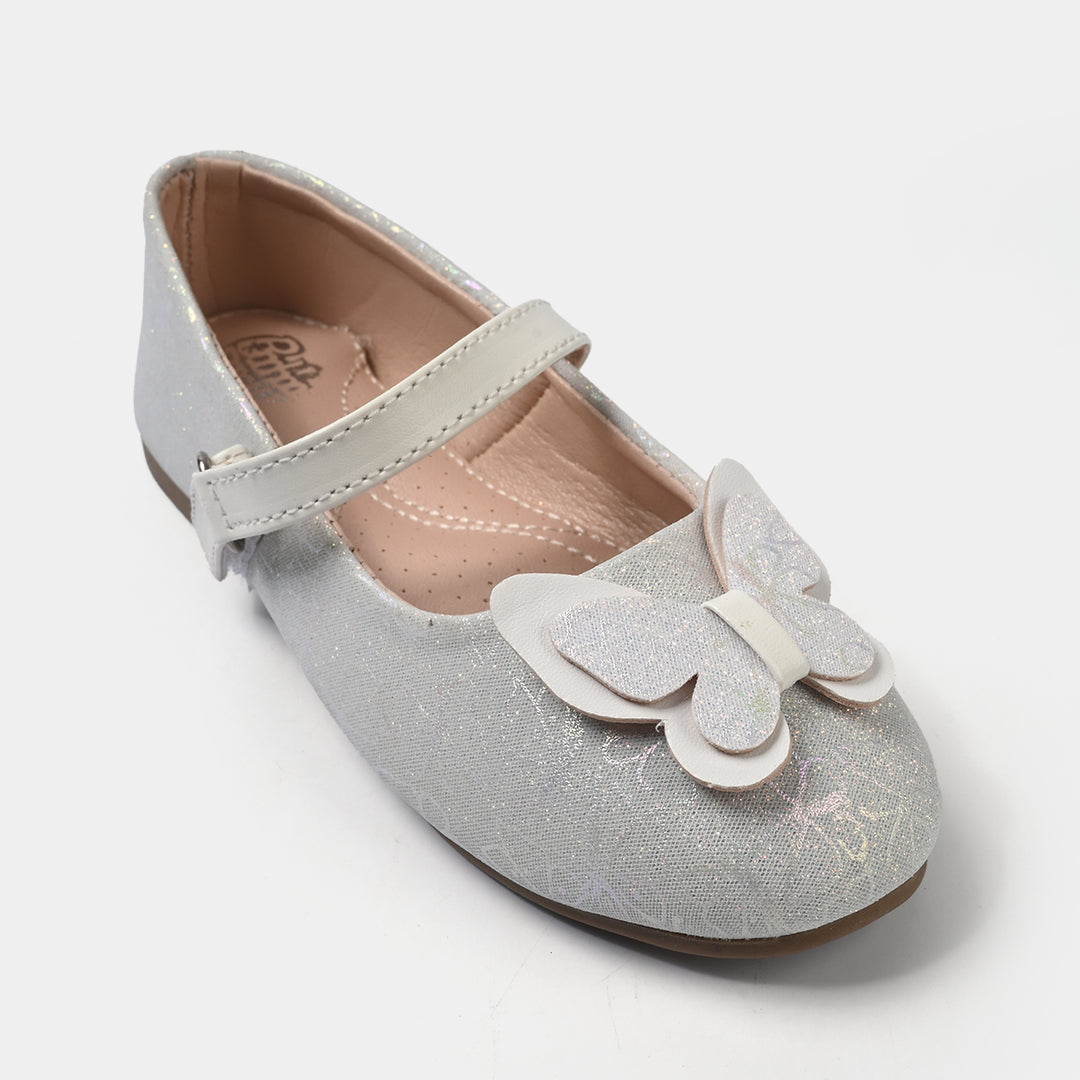 Girls Pumps 11-152-White