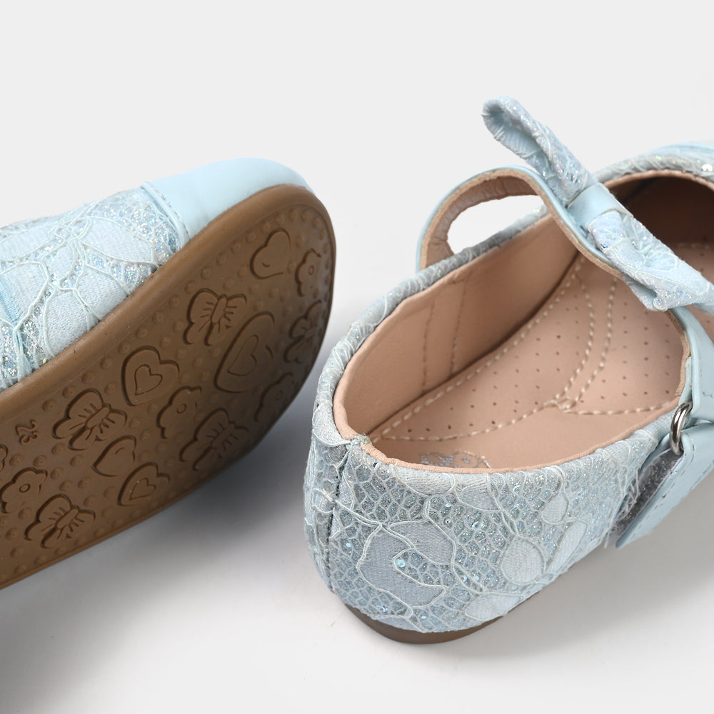 Girls Pumps 11-153-Blue