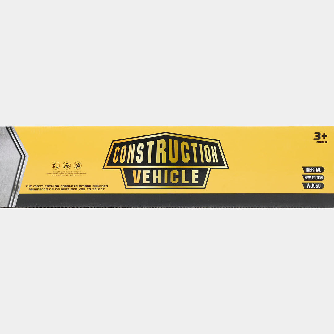 Construction Vehicle Play Set - Yellow