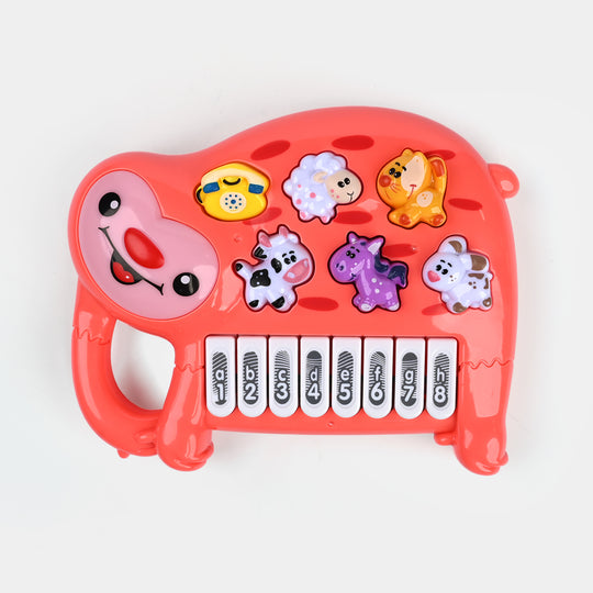 Cute Dinosaur Music Piano Keyboard Toy – Learn, Play & Enjoy
