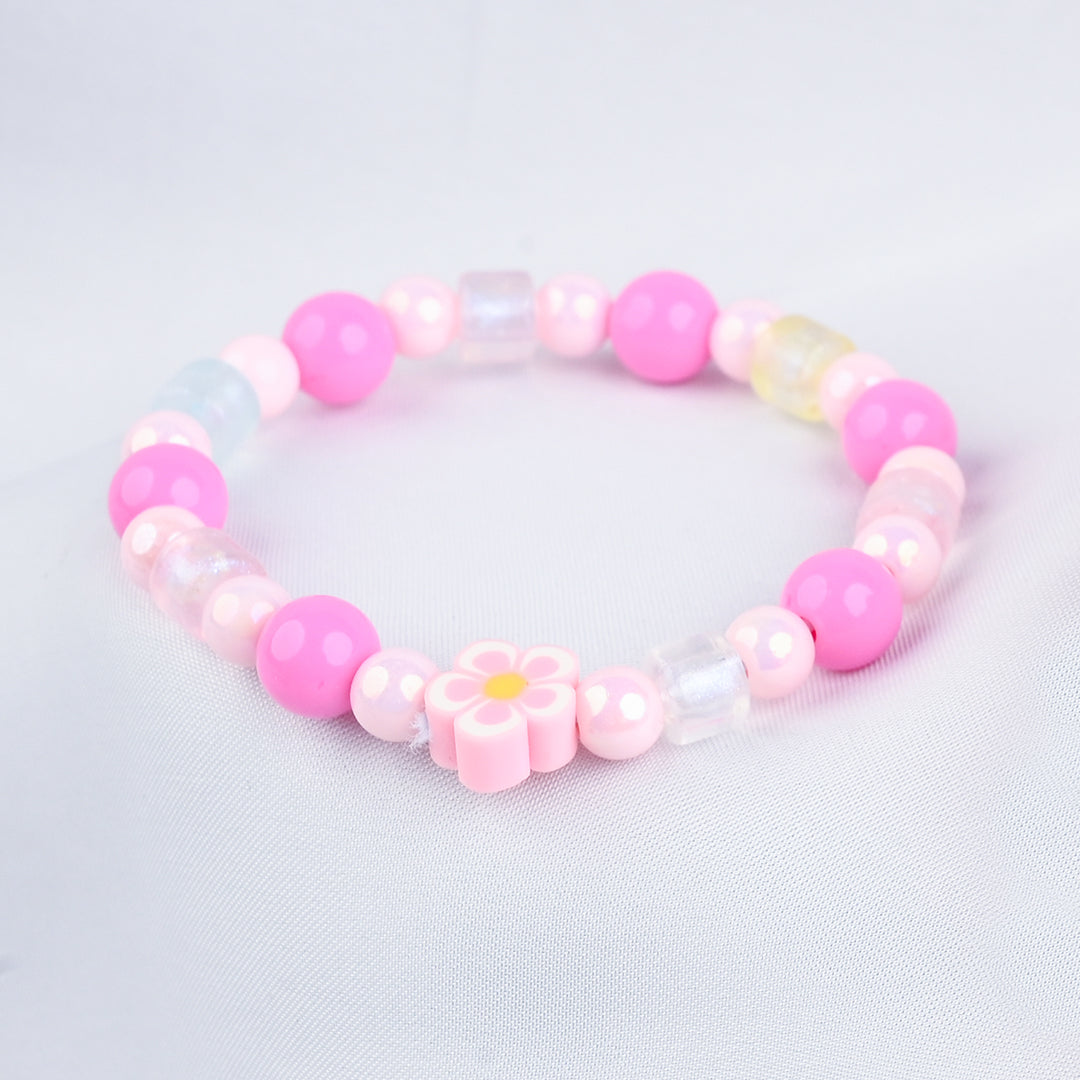 GIRLS ELEGANT BEADED NECKLACE & BRACELET