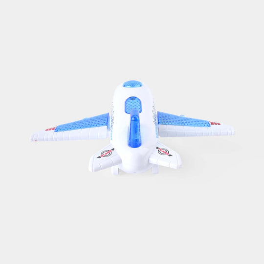 Colorful Lights and Sound Effect toy Aeroplan