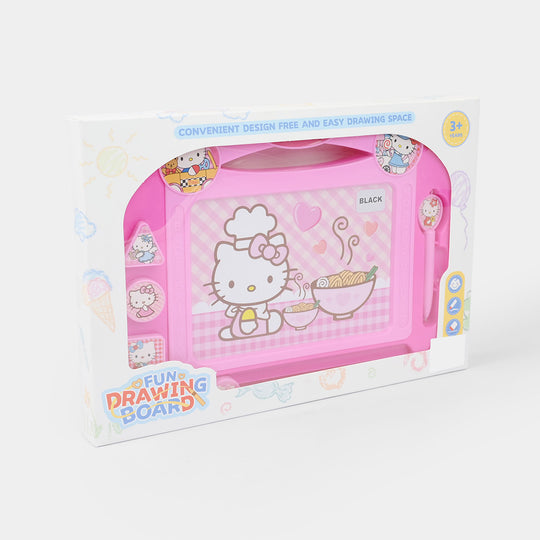 Magnetic Drawing Board - Pink