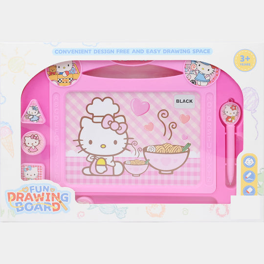 Magnetic Drawing Board - Pink