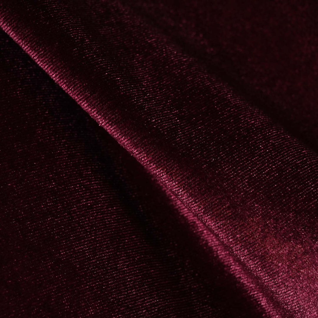Girls Velvet Fancy Frock-Glamour Girl - Maroon