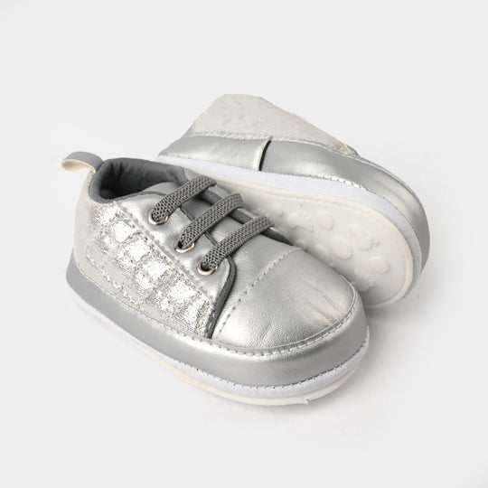 Girls Shoes 222-16-SILVER
