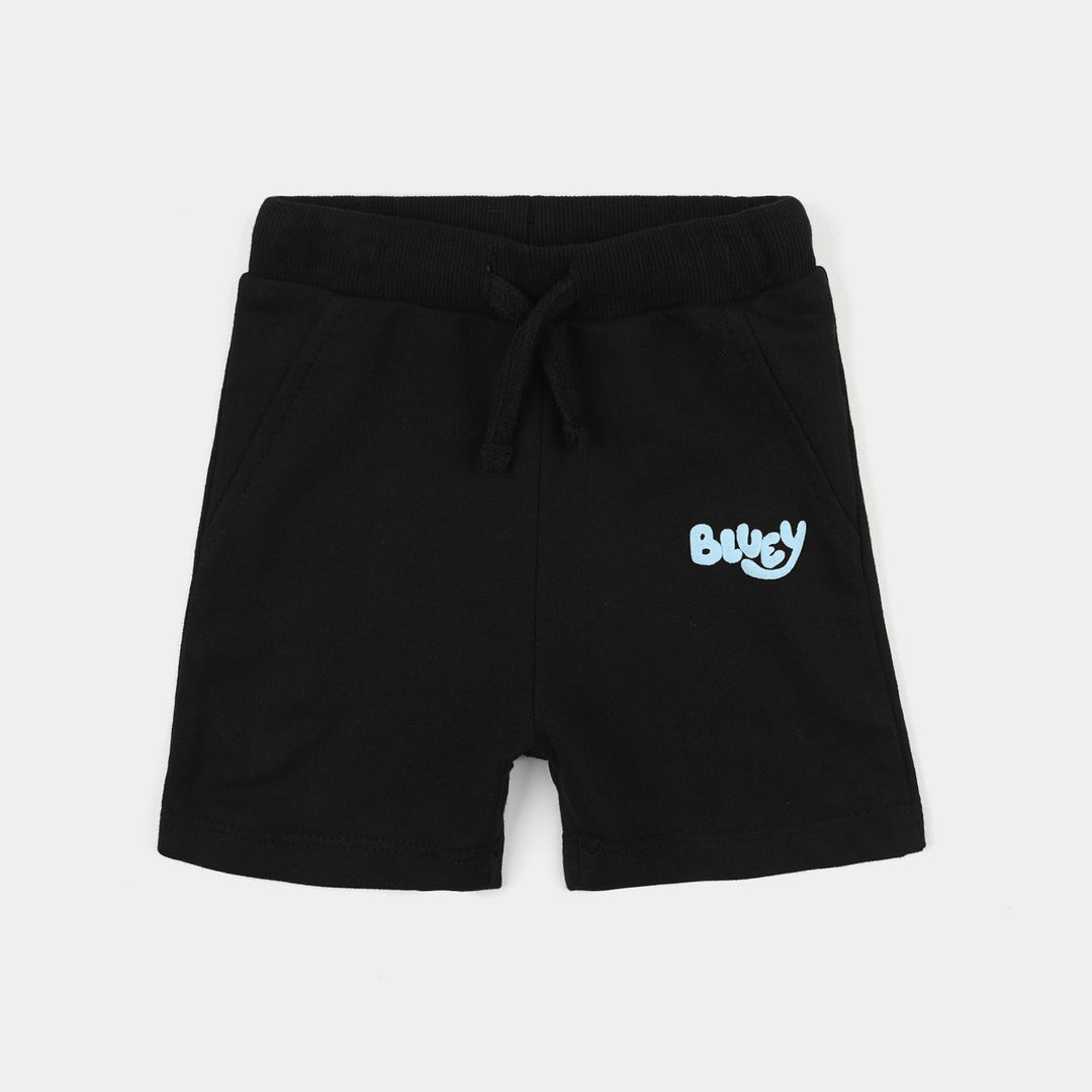 Infant Boys Jersey/Terry Shorts – Jet Black