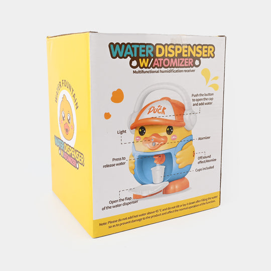 Duck Water Dispenser Toy with Atomizer