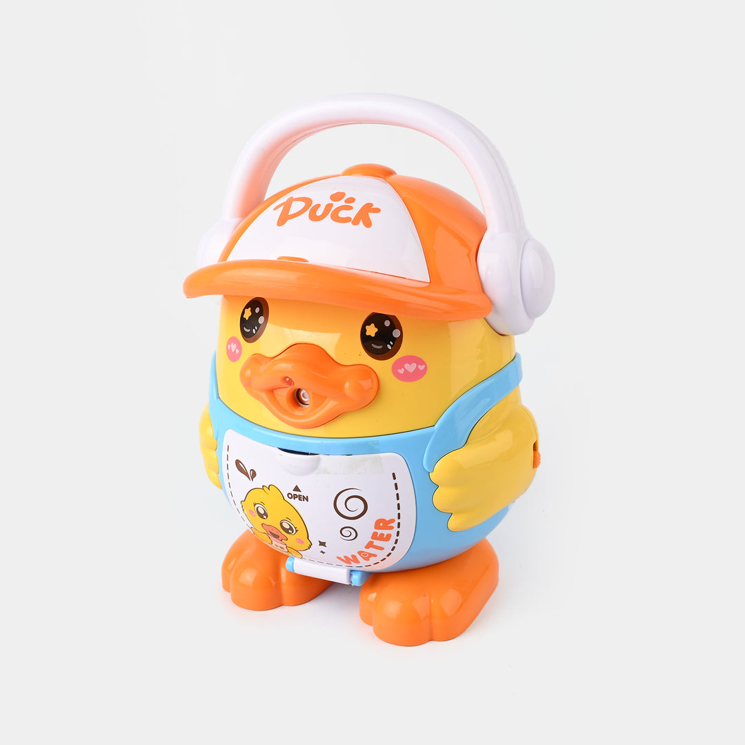 Duck Water Dispenser Toy with Atomizer