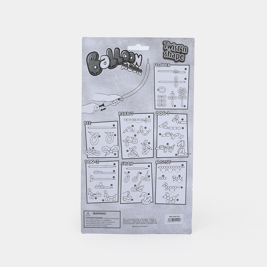DIY Balloon Modeling Kit with Air Pump