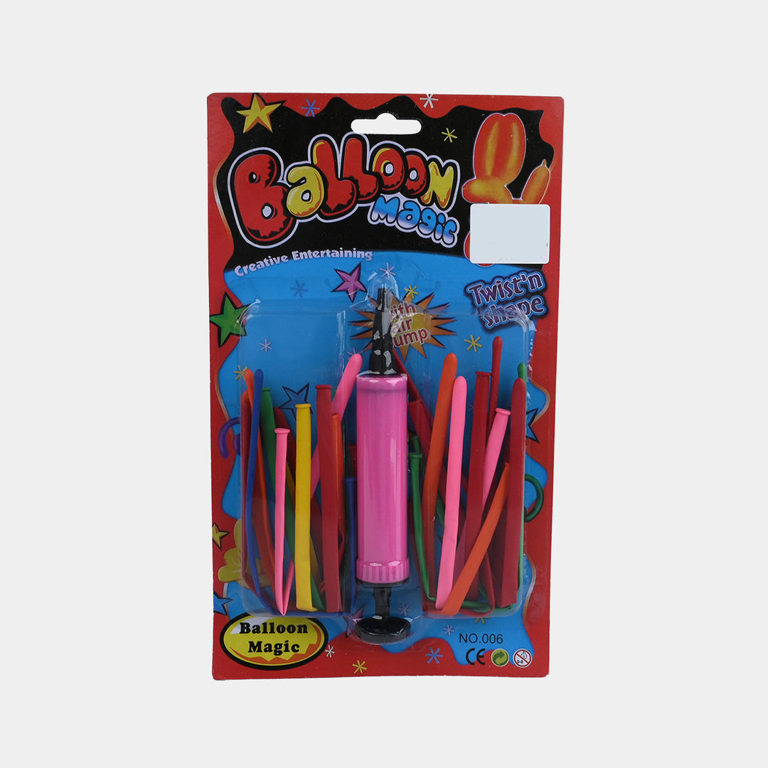 DIY Balloon Modeling Kit with Air Pump