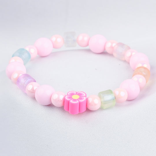 GIRLS ELEGANT BEADED NECKLACE & BRACELET