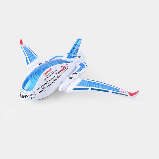 Colorful Lights and Sound Effect Toy Airbus