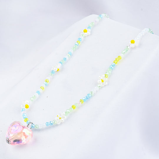 GIRLS CHARM BEADED NECKLACE