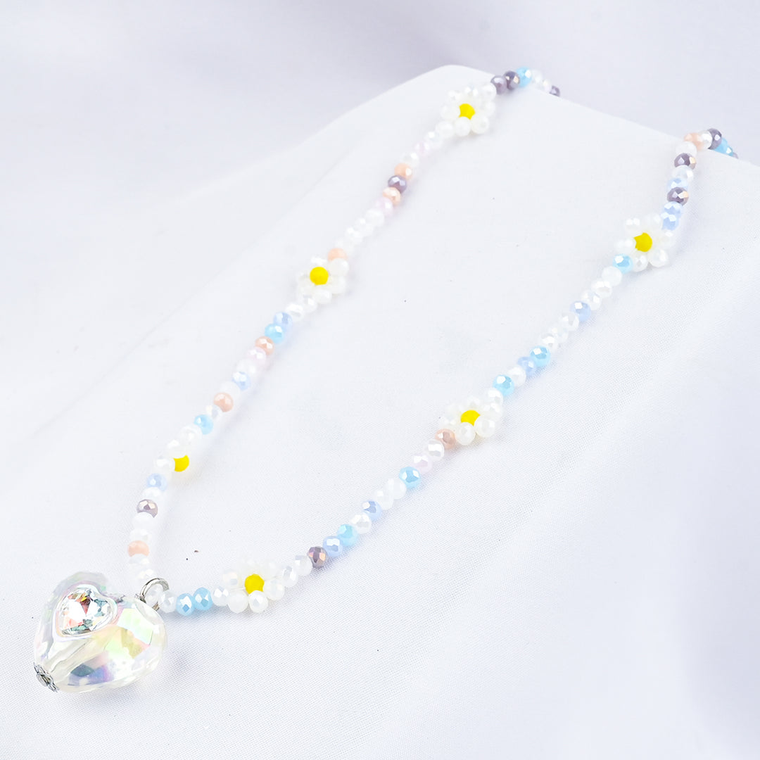 GIRLS CHARM BEADED NECKLACE