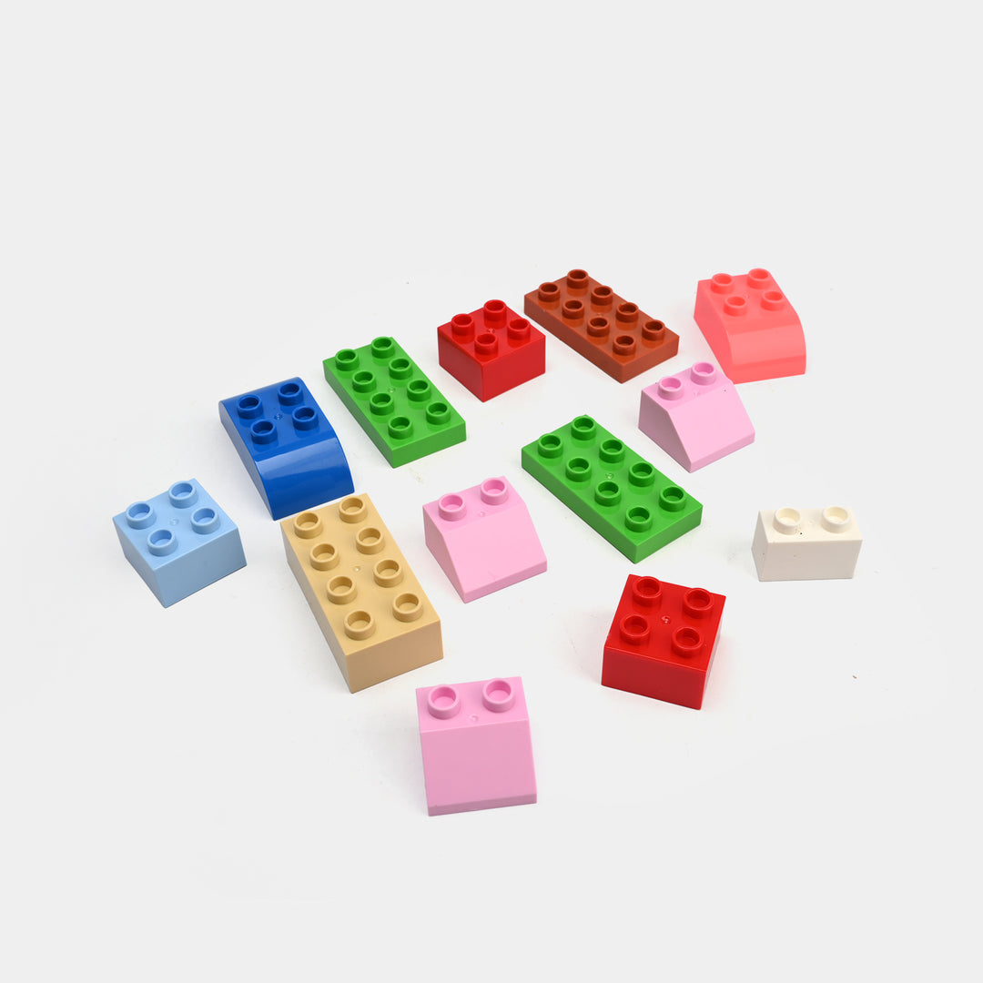 Colorful Building Blocks Set 72Pcs