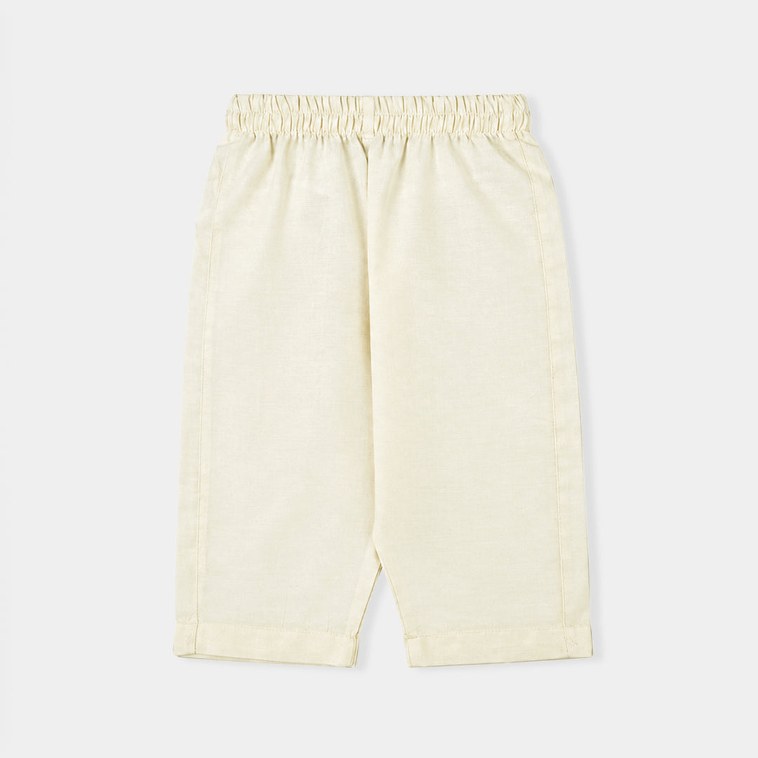 Infant Boys Poly Cotton 3Piece Suit Jagmag - Off White
