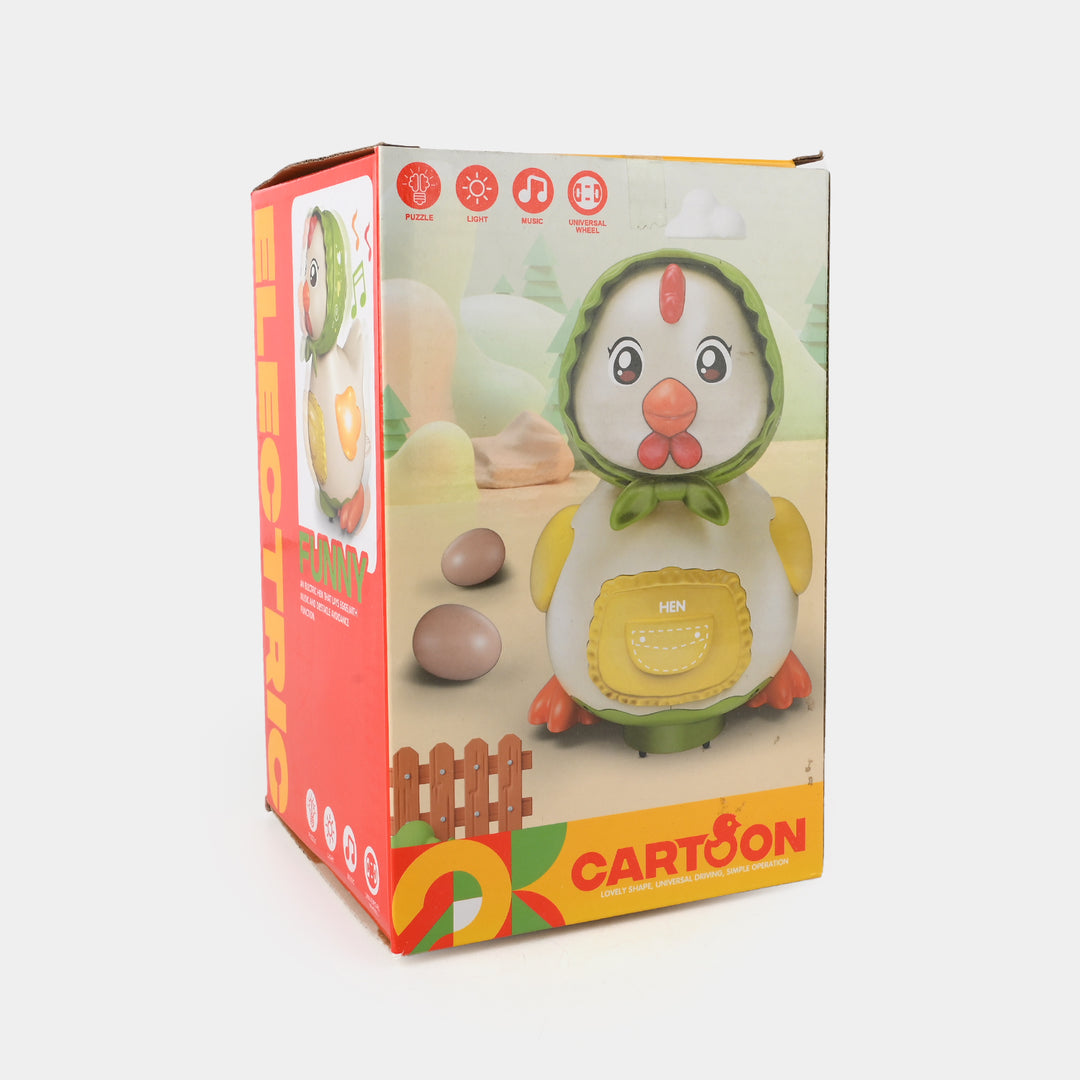 Electric Universal Character Toy with Light & Music