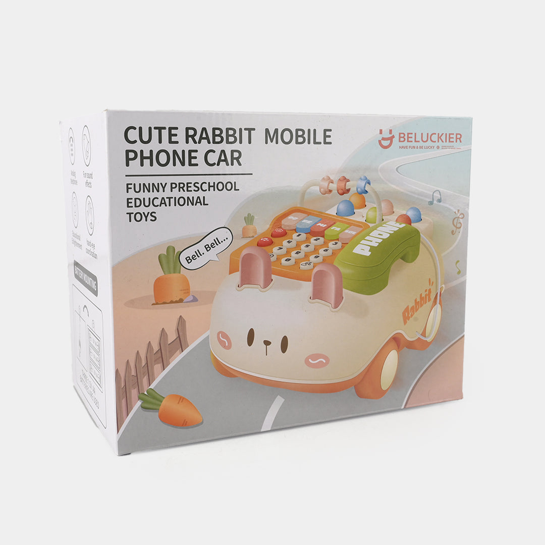 Rabbit Telephone Car For Kids