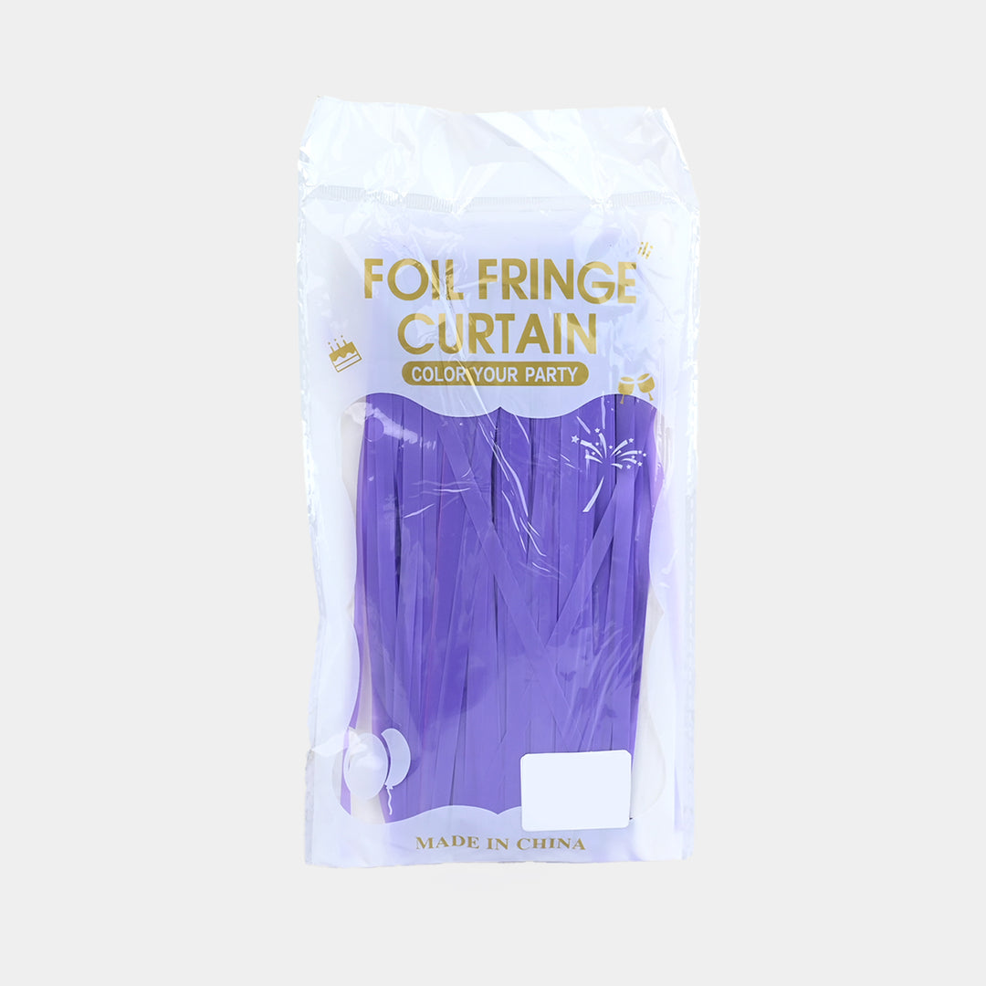 Foil Fringe Curtain Party Backdrop
