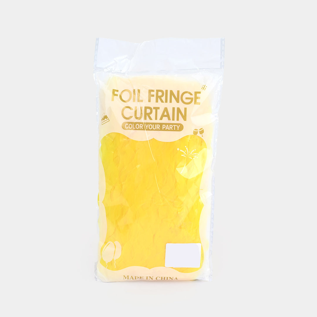 Foil Fringe Curtain Party Backdrop