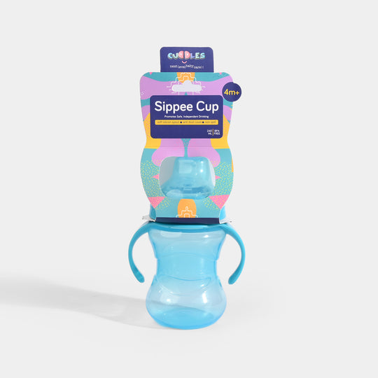 Cuddles Training Cup 240ml - Blue