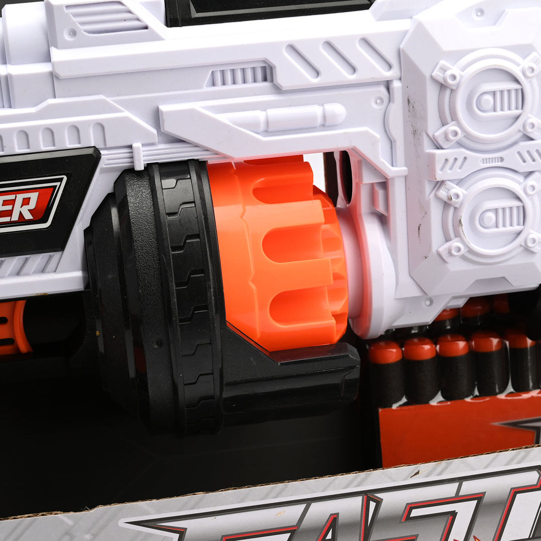 Action Packed Soft Dart Blaster Toy for Kids
