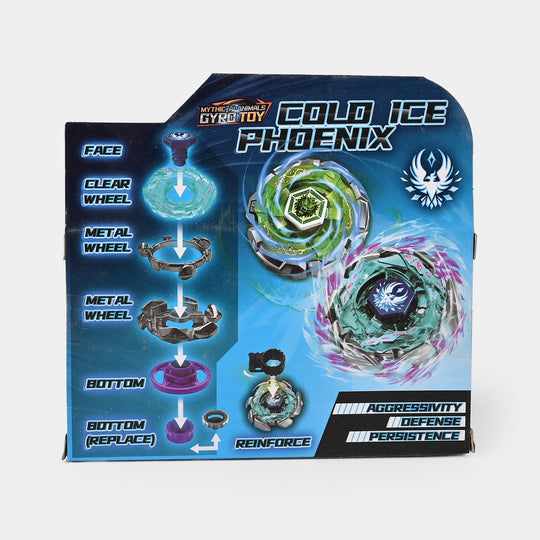 4D Burst Spinning Top Gyro Battle Set For Kids