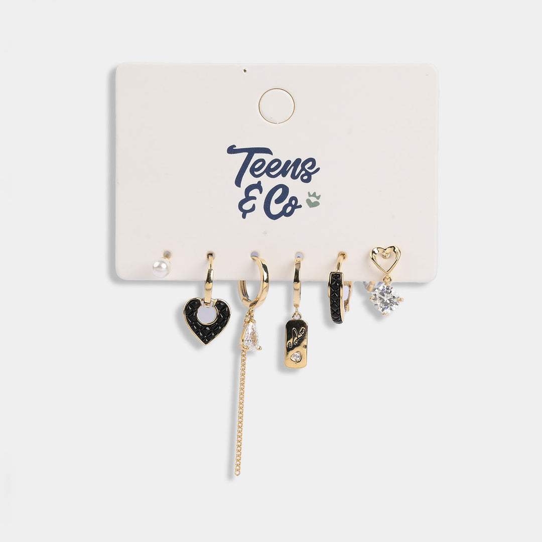 Earrings – 3 Pairs Set | Stylish, Lightweight & Everyday Wear
