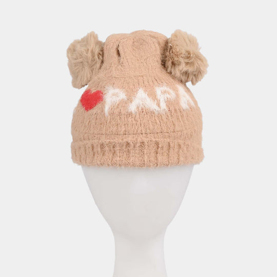 Baby Winter Woolen Cap/Hat - 3M+