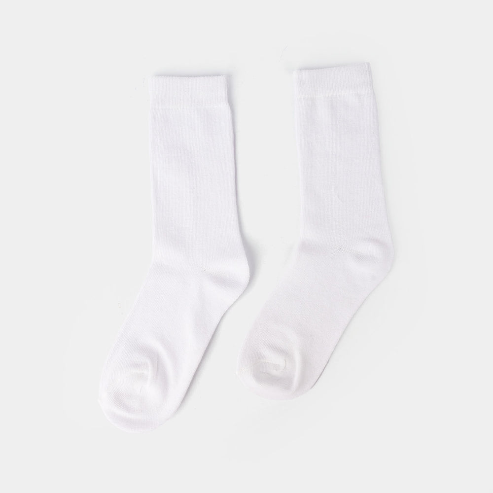 Boys Basic Pack of 2 Socks - White