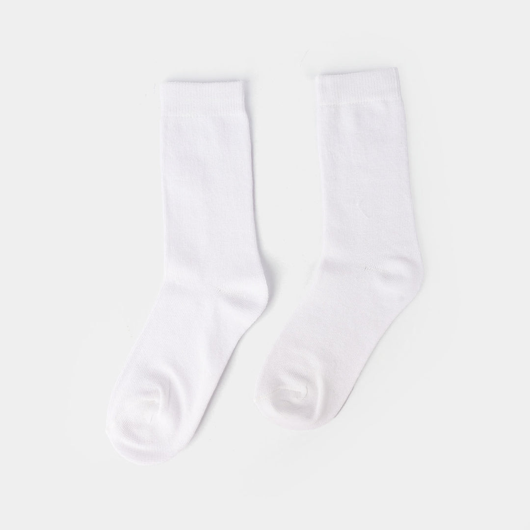 Boys Basic Pack of 2 Socks - White