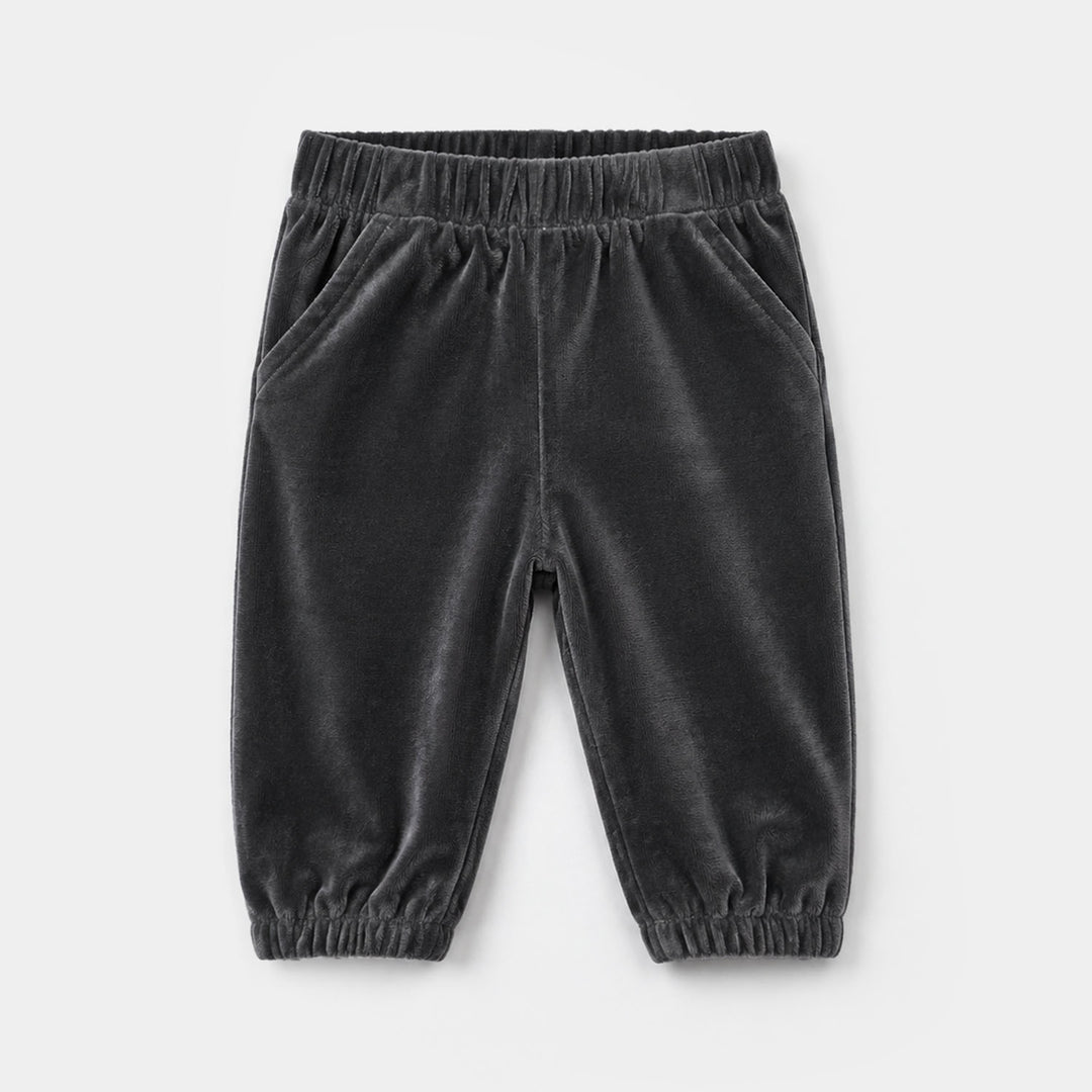 Infant Boys Velour Knitted Suit 319 - 050 - Grey