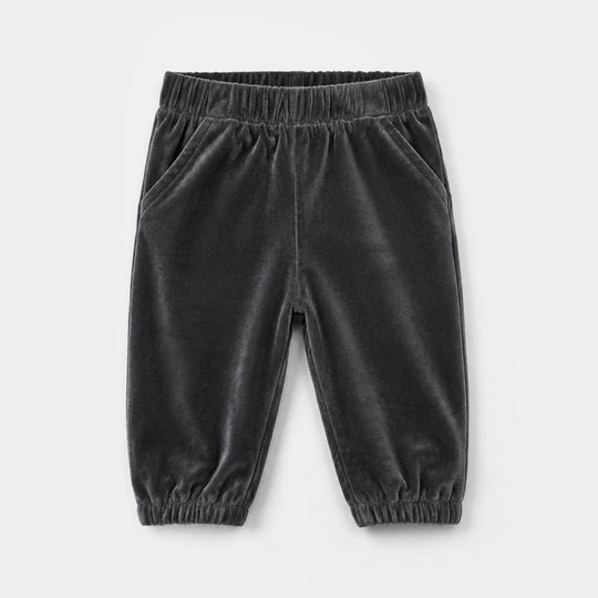Infant Boys Velour Knitted Suit 319 - 050 - Grey