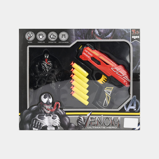 Action Figure Soft Bullet Target Play Set For Kids