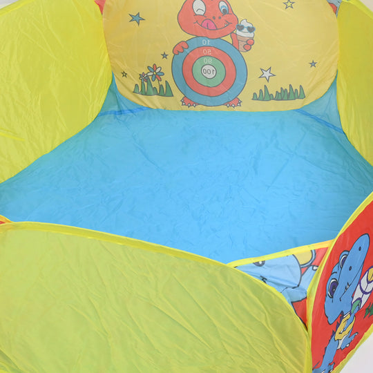 Children Tent House 3-in-1 Pop-Up Play Tent, Tunnel, and Ball Pit