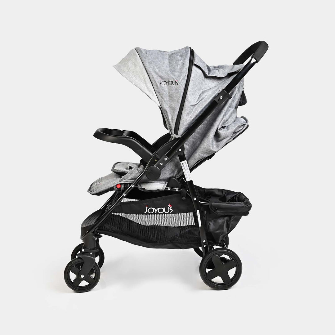 Travel-Friendly Baby Stroller Joyous | JY508 Grey