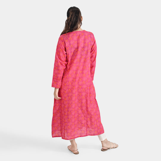 Teen Girls Cotton Long Dress