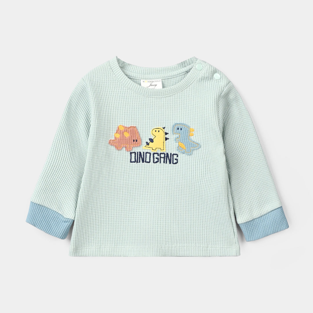 Infant Boys Thermal Knitted Suit 319 - 034 - Navy Green