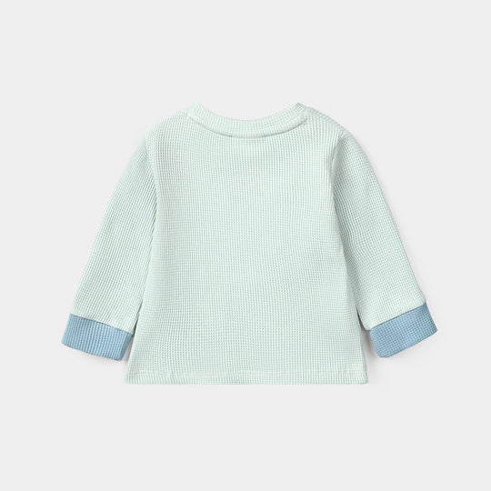Infant Boys Thermal Knitted Suit 319 - 034 - Navy Green