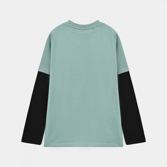 Boys Cotton Jersey T-Shirt Stay Real