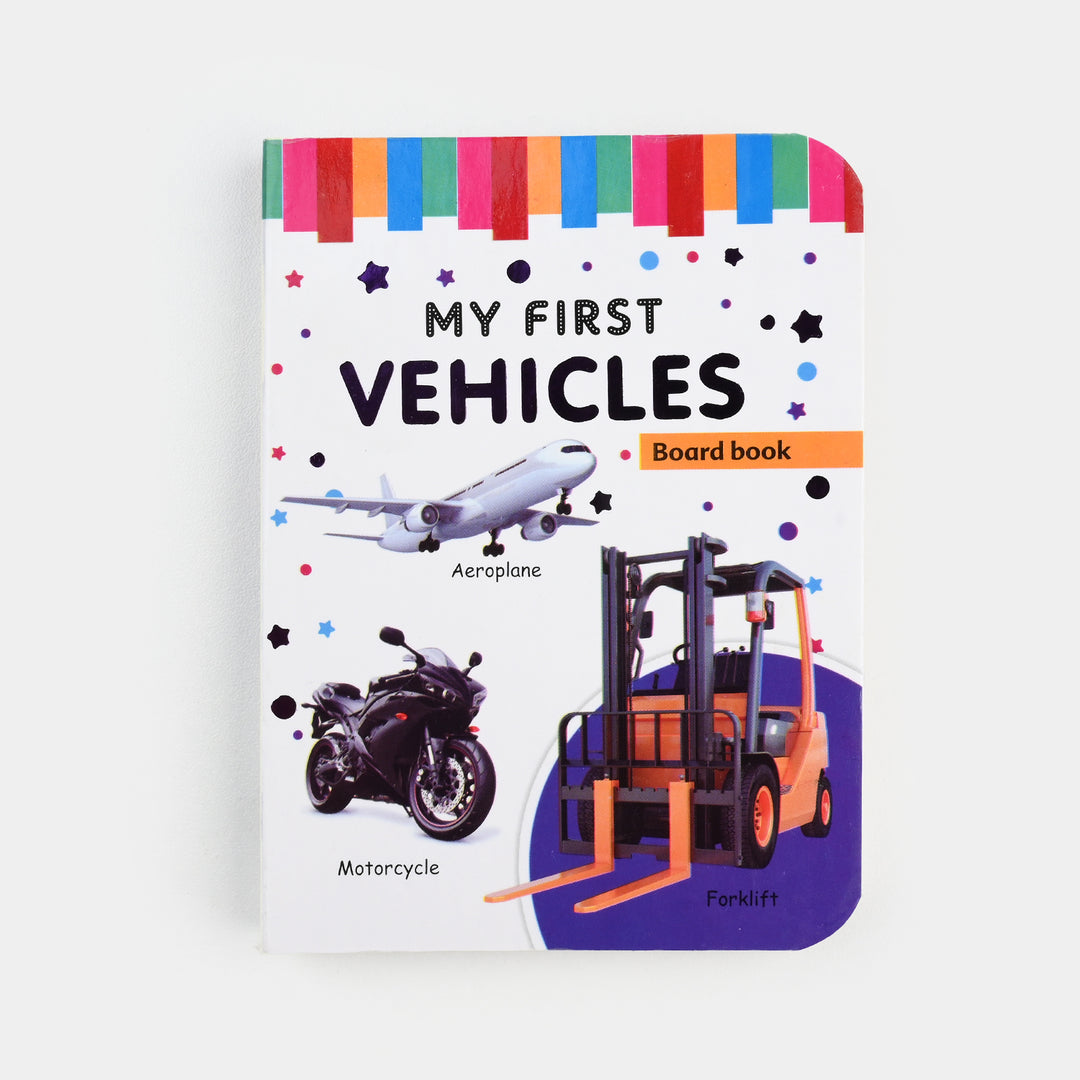 My New First Board Book Vehicle