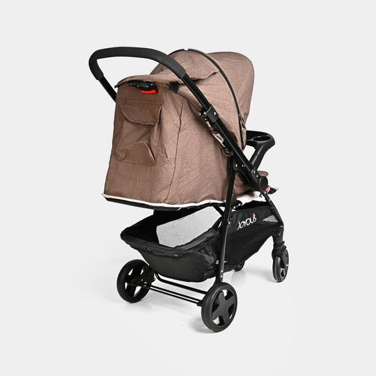 Travel-Friendly Baby Stroller Joyous | JY508 Brown