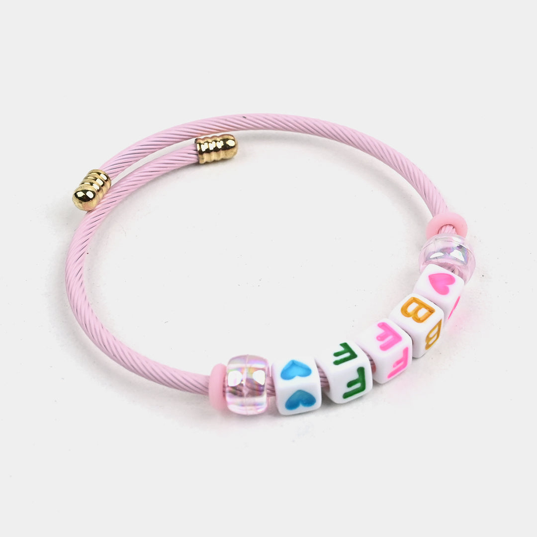 Alphabet Charm Bangle