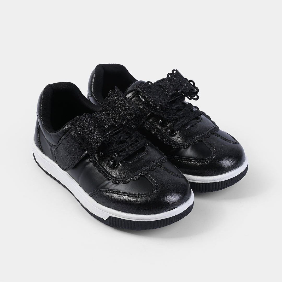 Girls Sneakers 93226-4-BLACK