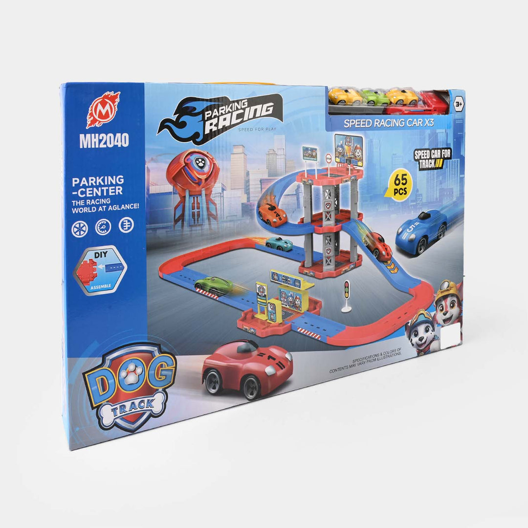 Racing Car Track Set For Kids